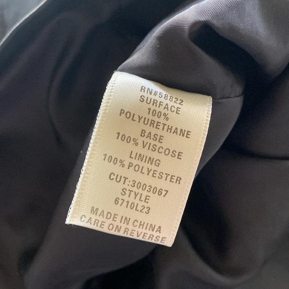 🎁Max Studio faux leather jacket L - Picture 8 of 9